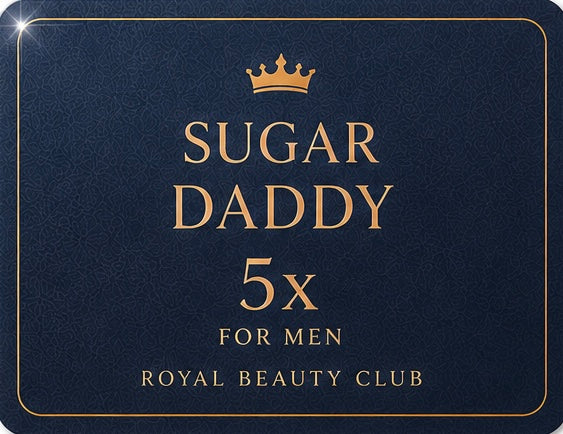 Royal Sugar VIP Cards | Sugar Daddy - 5 hoitokertaa (miehet)