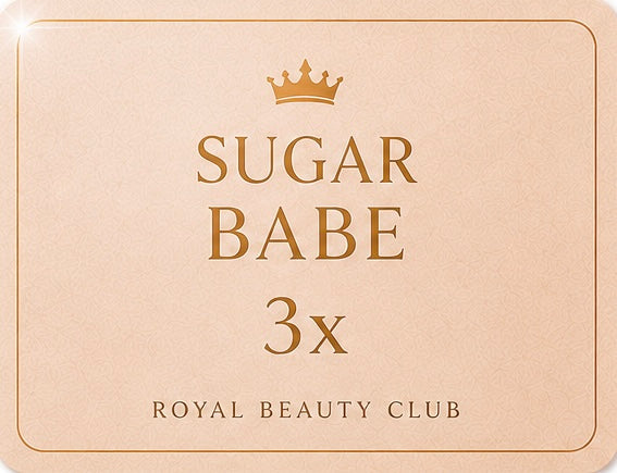 Royal Sugar VIP Cards | Sugar Babe Card - 3 hoitokertaa