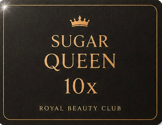 Royal Sugar VIP Cards | Sugar Queen Card - 10 hoitokertaa